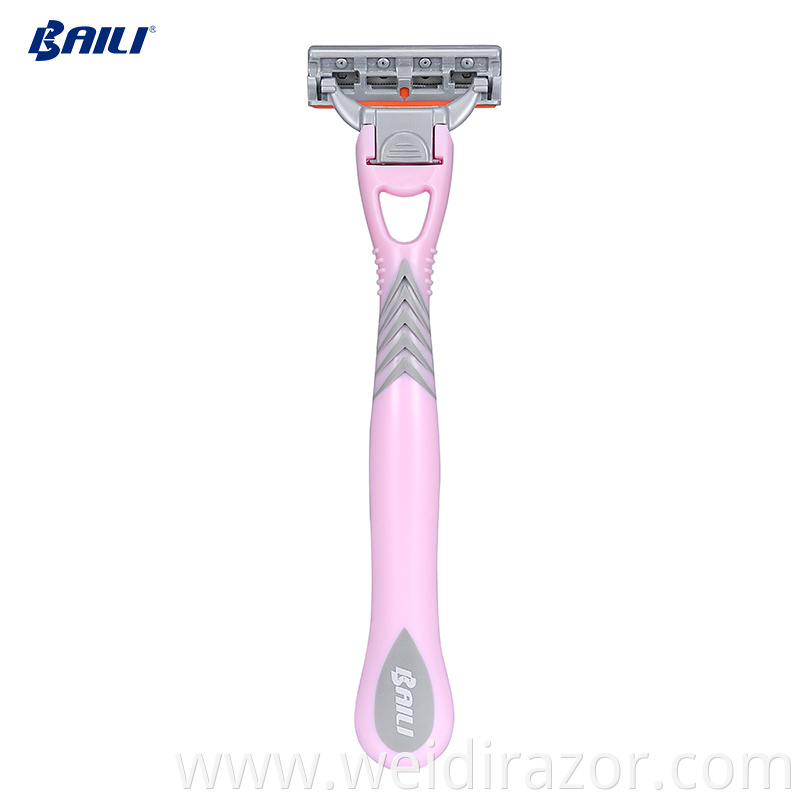 Women shaving razor sex pink bikini hair remover trimmer shaver razor for lady